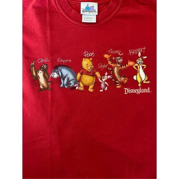 Disneyland resorts children’s Winnie the Pooh short sleeve shirt, S/SM - Picture 3 of 4